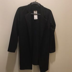 Black Cardigan/Blazer (Size US 10)